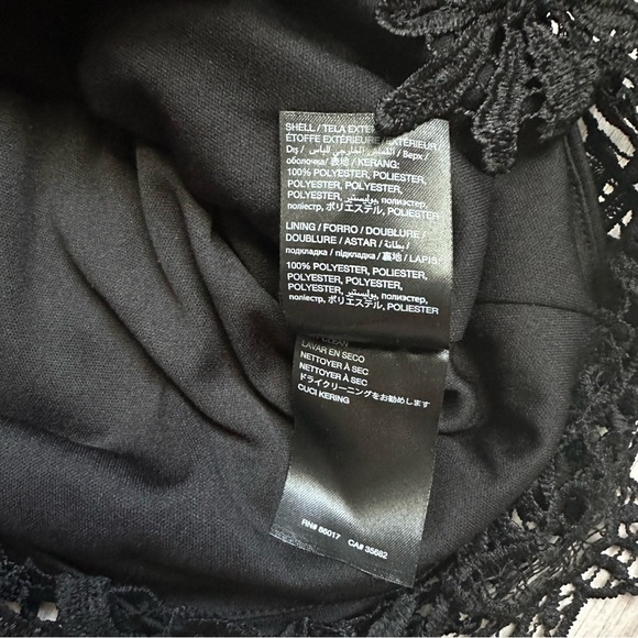 BEBE Black Lace Midi Skirt - Picture 4 of 5